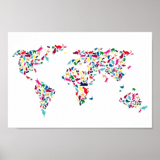 Weltposter-Katzen Poster (Vorne)