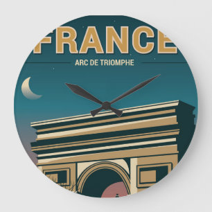 Weltpostkarten Große Wanduhr