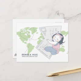 Weltpostkartentag 2023 postkarte