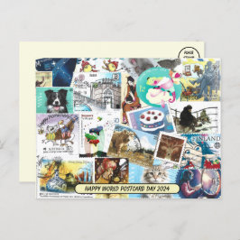 Weltpostkartentag - Misc Postage - Briefmarke Post Postkarte