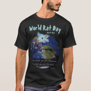 Weltratten-TagesShirt, Version 2 T-Shirt