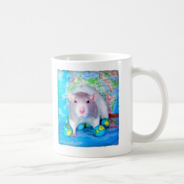 Weltratten-TagesTasse Kaffeetasse (Rechts)