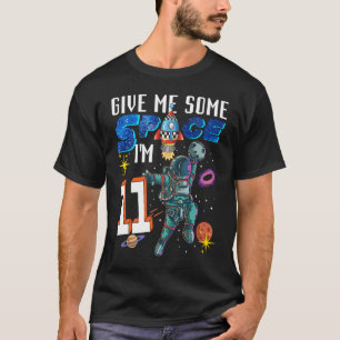 Weltraum 11 Jahre alt 11. Bithday Space Ship Pl T-Shirt