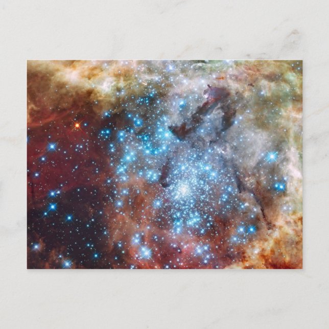 Weltraum 18 postkarte (Vorderseite)