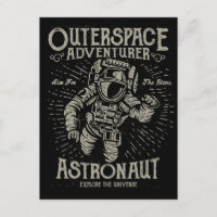 Weltraum-Abenteurer-Astronaut will Sterne
