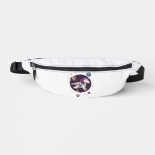 Weltraum-Astronaut-Einhorn (1) Bauchtasche