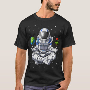 Weltraum Astronaut Umweltschützer T-Shirt