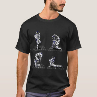 Weltraum-Astronauten-Yoga T-Shirt