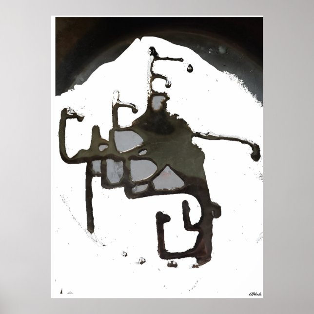 Weltraum-Blase im Ballett Poster (Vorne)