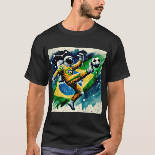 Weltraum der letzte Bereich brasilianischer Astron T-Shirt