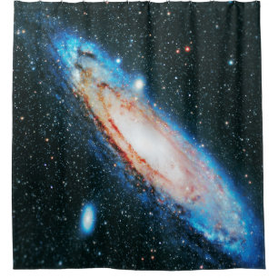 Weltraum Duschvorhang
