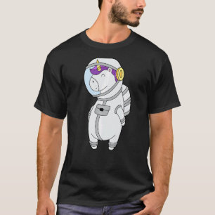 Weltraum Explorer Einhorn Astronauten Solar System T-Shirt