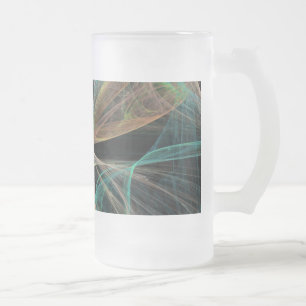 Weltraum-Fantasy Mattglas Bierglas
