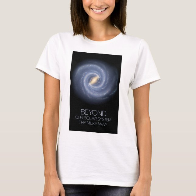 Weltraum, Galaxie, Milchstraße, Kosmos, Universum T-Shirt (Vorderseite)