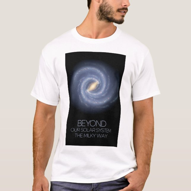Weltraum, Galaxie, Milchstraße, Kosmos, Universum T-Shirt (Vorderseite)