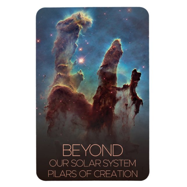 Weltraum, Galaxie, Milchstraße, Pilare der Schöpfu Magnet (Vertikal)