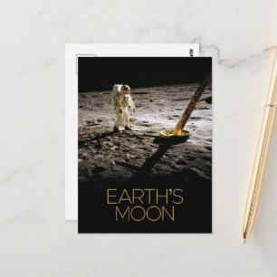 Weltraum, Galaxie, Sonnensystem, Mond der Erde Postkarte