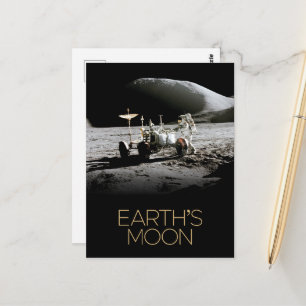 Weltraum, Galaxie, Sonnensystem, Mond der Erde Postkarte