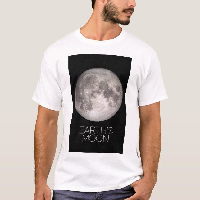 Weltraum, Galaxie, Sonnensystem, Mond der Erde T-Shirt (Vorderseite)