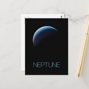 Weltraum, Galaxie, Sonnensystem, Neptun Postkarte