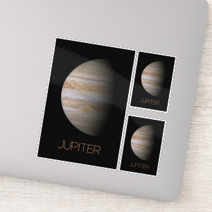 Weltraum, Galaxie, Sonnensystem, Planet Jupiter Aufkleber