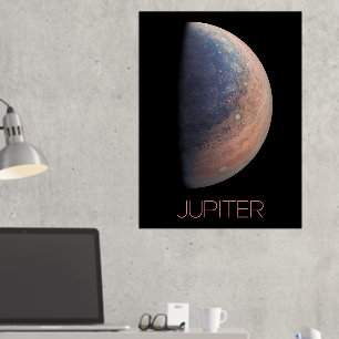 Weltraum, Galaxie, Sonnensystem, Planet Jupiter Foliendrucke