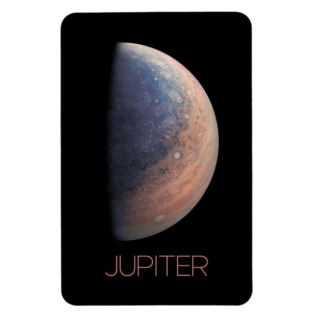 Weltraum, Galaxie, Sonnensystem, Planet Jupiter Magnet (Vertikal)