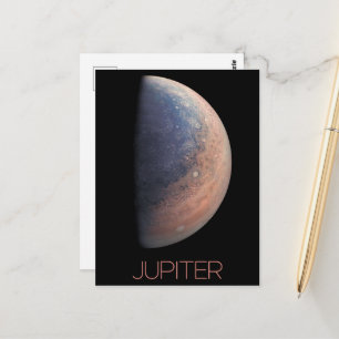 Weltraum, Galaxie, Sonnensystem, Planet Jupiter Postkarte