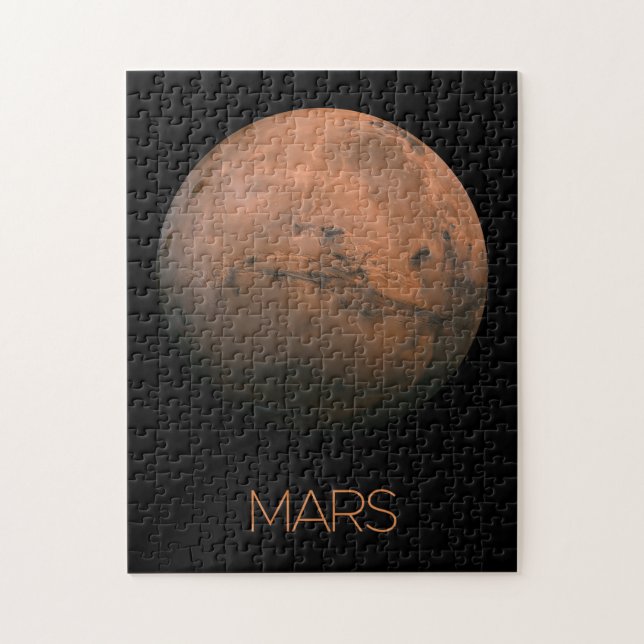 Weltraum, Galaxie, Sonnensystem, Planet-Mars Puzzle (Vertikal)