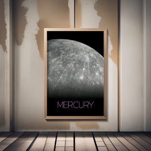Weltraum, Galaxie, Sonnensystem, Planet-Merkur Fotodruck