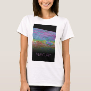 Weltraum, Galaxie, Sonnensystem, Planet-Merkur T-Shirt