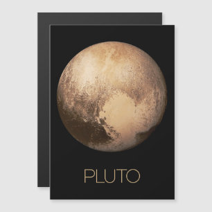 Weltraum, Galaxie, Sonnensystem, Planet Pluto Magneteinladung