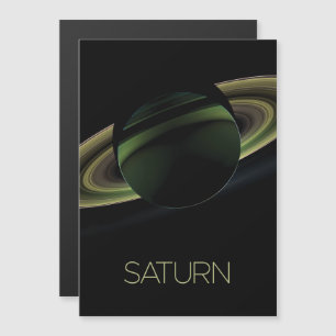 Weltraum, Galaxie, Sonnensystem, Planet Saturn Magneteinladung