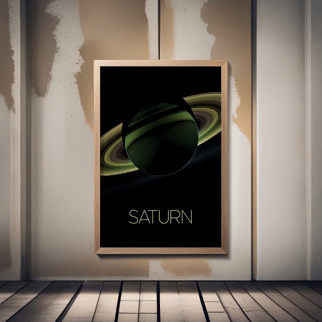 Weltraum, Galaxie, Sonnensystem, Planet Saturn Poster (Von Creator hochgeladen)
