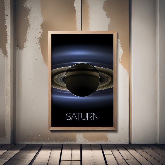 Weltraum, Galaxie, Sonnensystem, Planet Saturn Poster (Von Creator hochgeladen)