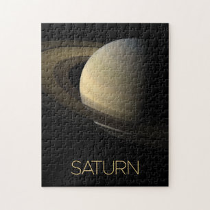 Weltraum, Galaxie, Sonnensystem, Planet Saturn Puzzle