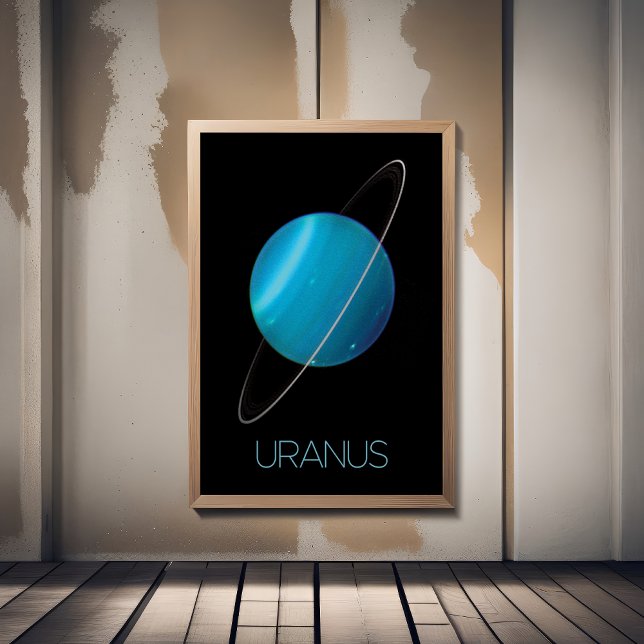 Weltraum, Galaxie, Sonnensystem, Planet Uranus Poster (Von Creator hochgeladen)
