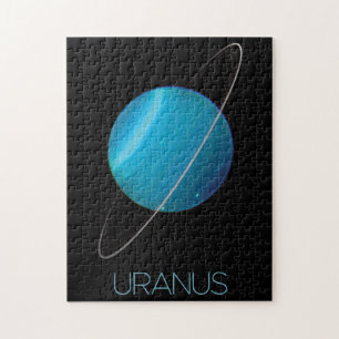 Weltraum, Galaxie, Sonnensystem, Planet Uranus Puzzle