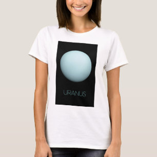 Weltraum, Galaxie, Sonnensystem, Planet Uranus T-Shirt