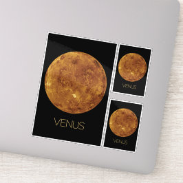 Weltraum, Galaxie, Sonnensystem, Planet Venus Aufkleber