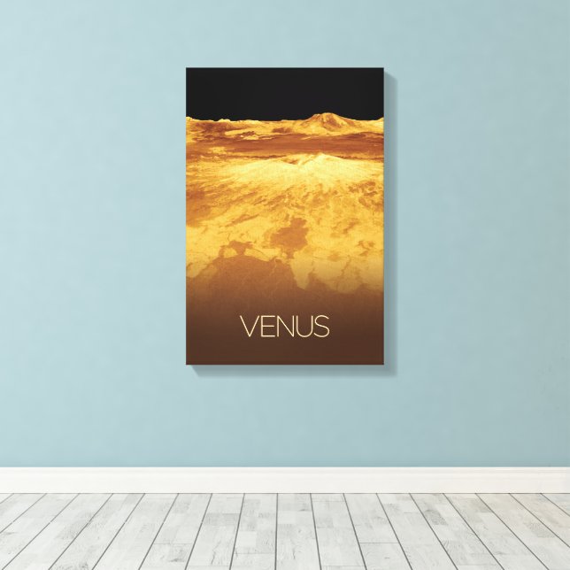 Weltraum, Galaxie, Sonnensystem, Planet Venus Leinwanddruck (Insitu (Holzboden))