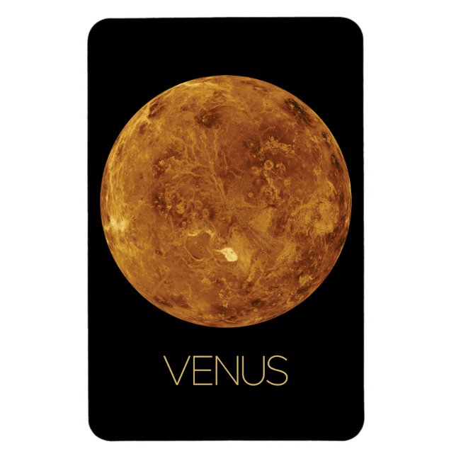 Weltraum, Galaxie, Sonnensystem, Planet Venus Magnet (Vertikal)