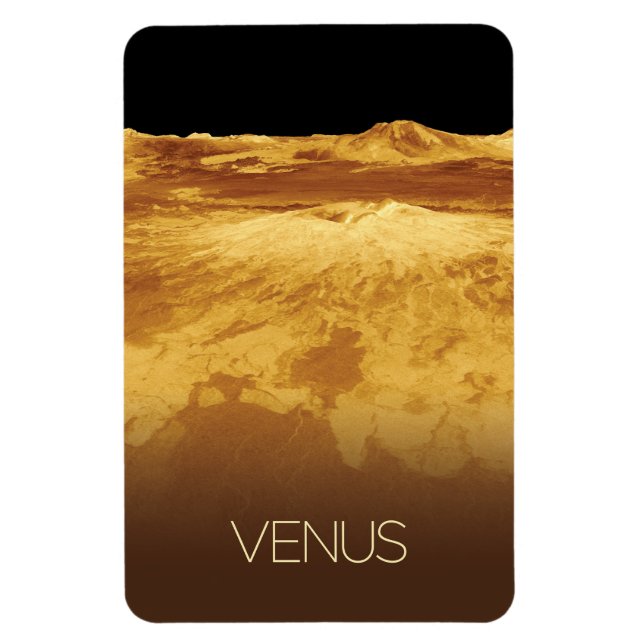 Weltraum, Galaxie, Sonnensystem, Planet Venus Magnet (Vertikal)