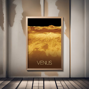 Weltraum, Galaxie, Sonnensystem, Planet Venus Poster