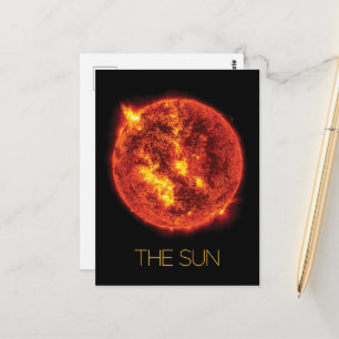 Weltraum, Galaxie, Sonnensystem, Sterne, die Sonne Postkarte