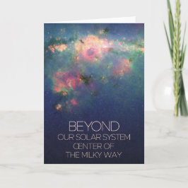 Weltraum, Galaxie, Zentrum der Milchstraße Karte