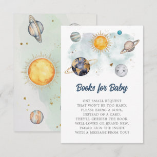 Weltraum Geburtstag Galaxy Sun Moon Sterne Planete Begleitkarte