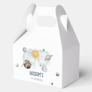 Weltraum Geburtstag Galaxy Sun Moon Sterne Planete Geschenkschachtel