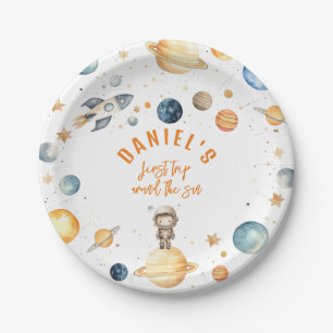 Weltraum Geburtstagsparty Erster Ausflug um die So Pappteller