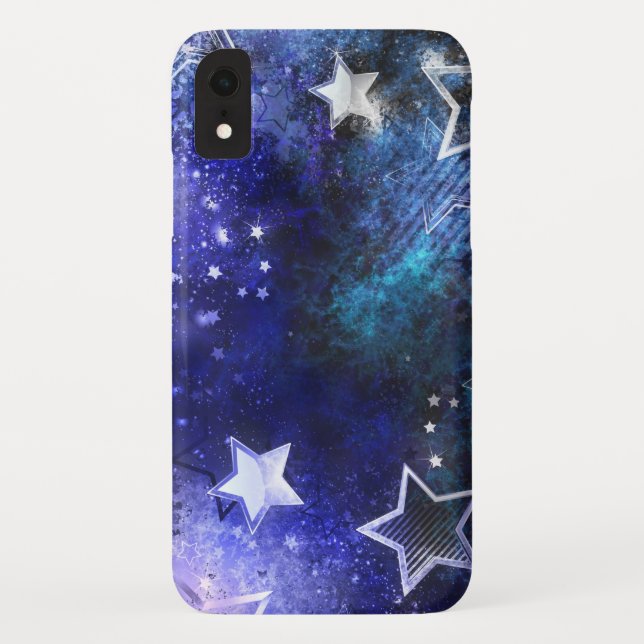 Weltraum-Hintergrund mit Sternen Case-Mate iPhone Hülle (Rückseite)